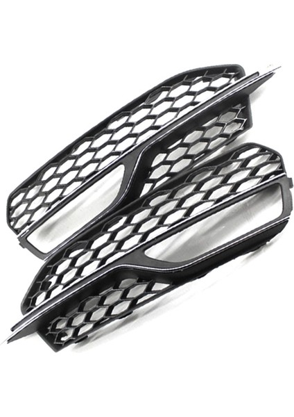 8V3807682L 8V3807682G Araç Ön Alt Sis Izgarası Izgara Sis Lambası Izgara Çerçevesi Audi S3 A3 S-Line 2013-2017 (Yurt Dışından)