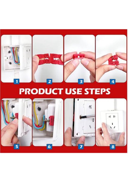 Elektrik Kutusu, 100 Pcs Elektrik Çıkış Arapları Için Anahtar Çıkış Çıkış Arapları Soket (Yurt Dışından) fiyatları