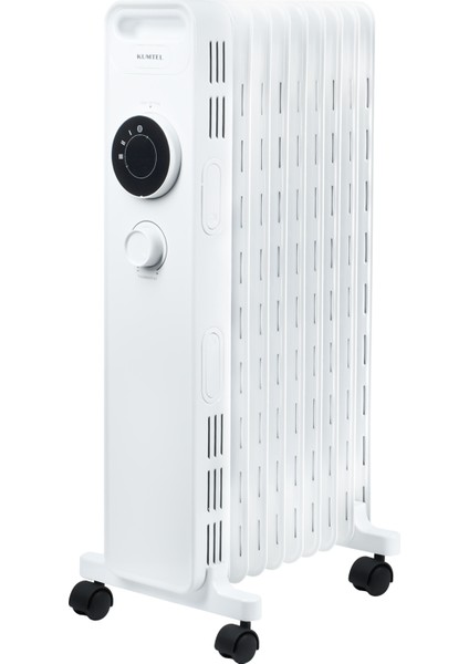 9 Dilim Beyaz Radyatör Kum-1225S