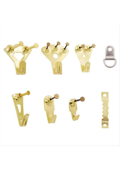 160PCS Resim Kancaları Kiti, Ağır Hizmet Tipi Resim Asılı, Resimli Çerçeve Askıları Sert Duvarlar Için Çiviler, Resim Askısı Seti (Yurt Dışından) modelleri