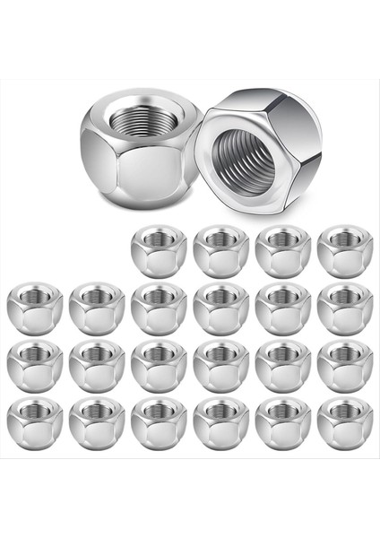 24 Paket 1/22-2 Inç Römork Pabuç, 1/2inch Tekerlek Pabuç Çivileri Için Tekne Römork Lastikleri Rv Kamyon Lastik Cıvata Golf Arabası (Yurt Dışından)