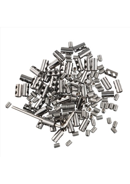 50PCS 3 mm Kablolu Bağlantı Elemanı Için Tel Halat Kelepçesi Ayarlanabilir Vidalı Bakır Metal Fikstürü Sling Sabitleme Aksesuarları (Yurt Dışından) modelleri