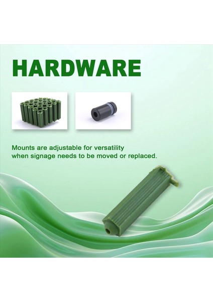 24PCS Standoff Vidaları, Duvar Işareti Soğma Donanımı Reklam Cam Donanım Çivisi Asmak Için, Siyah (Yurt Dışından) indirimleri