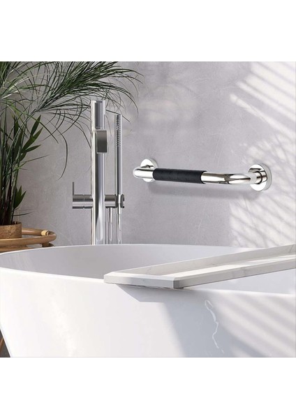 Duş Için Çubuklar, 2 Paket Lastik Kavrama ile 16 Inç Kayma Önleyici Duş Kolu, Duvar Için Yaşlılar Için Handikap Tutma Çubukları (Yurt Dışından) modelleri