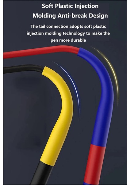 W9 Süper Iletken Multimetre Kalem Multimetre Test Kablosu Değiştirilebilir Kalem Ucu Evrensel Işaretçi Kurşun Probu Tel Kalem Kablosu (Yurt Dışından) fırsatları