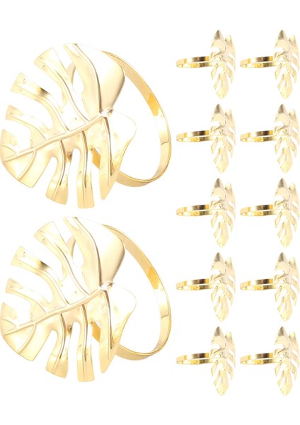 Düğün Dekor Palmiye Yaprağı Peçete Yüzüğü Tropikal Peçete Tutucu Kaplumbağa Yaprağı Peçete Peçetesi Tokası Masa Havlu Tokası Süsleme (Yurt Dışından)