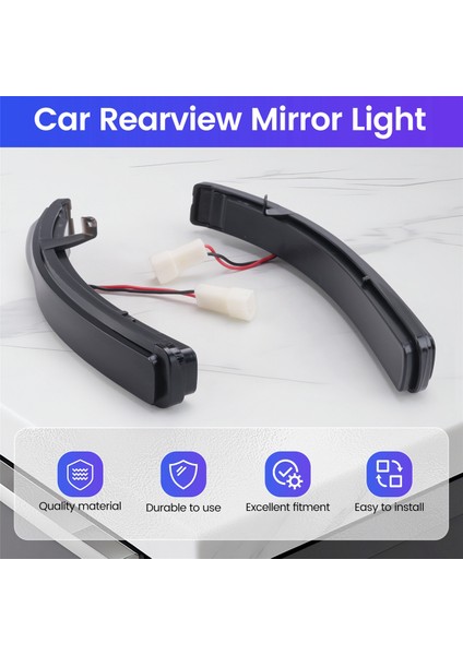 Ford Explorer Için 2011-2019 Araba Dinamik LED Dönüş Sinyali Işık Dikizleme Ayna Işığı Göstergesi (Yurt Dışından) indirimleri