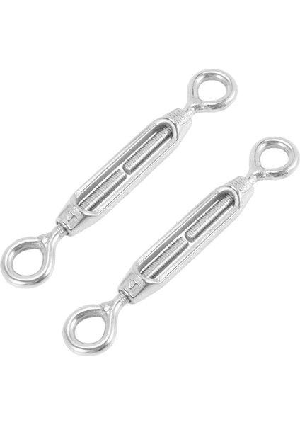 M4 Paslanmaz Çelik 304 Göz ve Göz Turnikili Tel Halat Gerilim (5pcs) (Yurt Dışından) fırsatları