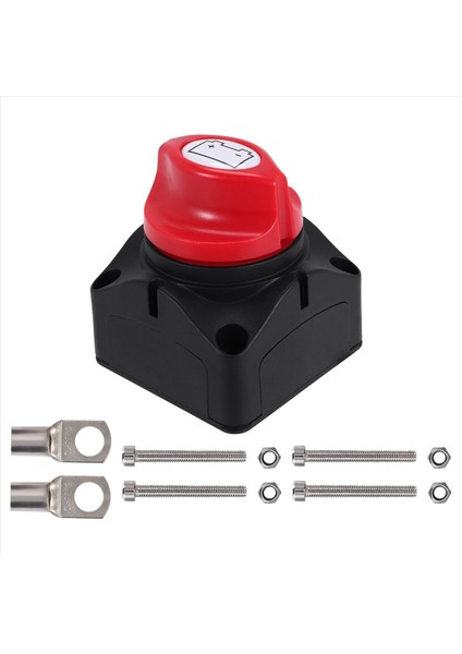 Pil Bağlantı Kesme Anahtarı 12V 24V 48V 60V Pil Master Kesme Izolatör Anahtarı Deniz Teknesi Otomatik Kampçı Için Su Geçirmez (Yurt Dışından)
