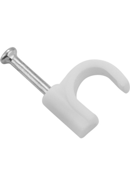 300 Parça Kablo Zımbası Klipsli Duvar Teli Tırnak Armatürü Ethernet Kablosu Rg6 RG59 Cat5 Cat6 RJ45 Tv Kablo Kablosu 7mm Beyaz (Yurt Dışından) indirimleri