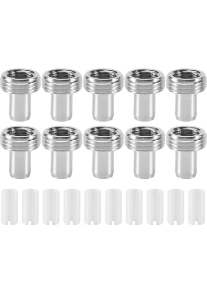 Fiber Optik Görsel Arıza Bulucu Için 10 Pcs Seramik Tüp Kovan ve 10 Pcs Metal Kafa Konektör Adaptörleri (Yurt Dışından) fiyatları