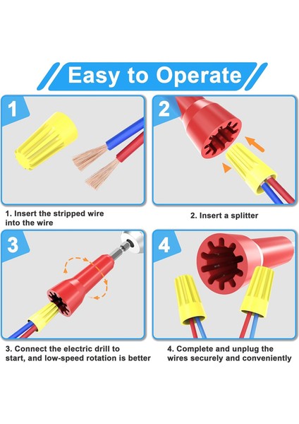 Tel Twister Aracı 3pcs Tel-Nut Twıter 100 Pcs Tel Kapakları Ile Tebir Kapakları, Spın Twıst Tel Bağlantıcı, Kıv (Yurt Dışından) fiyatları