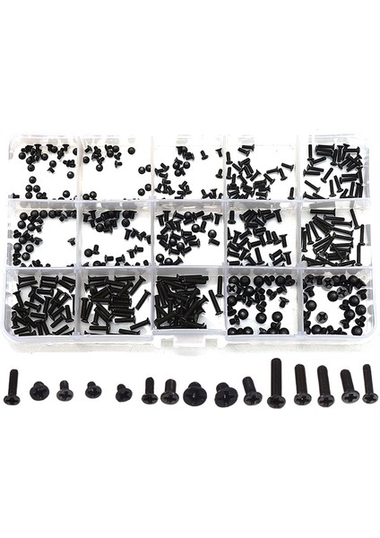 450PCS M2 M2.5 M3 Dizüstü Bilgisayar Defter Bilgisayar Vidası Kiti Ibm Hp Için Set Dell Lenovo Samsung Sony Toshiba Gateway Acer (Yurt Dışından)