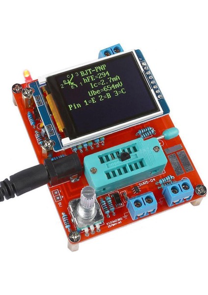 GM328 LCD Transistör Test Cihazı Dıy Kit Diyot Triot Kapasitans Lcr Esr Metre Modülü (Yurt Dışından) fırsatları