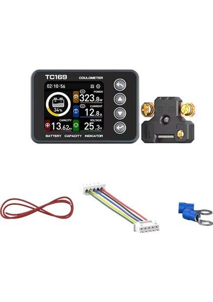 TC169 Renkli Ekran Curon Elektrikli Kalsış Timfotosfolik Demir Temiz Pil Güç Ekran Tablo Paketi: CS30-30A (Yurt Dışından)