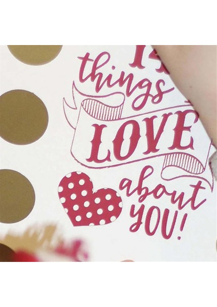 Sevgililer Günü Kartları Çocuklar Için Scratch-Off Şakaları Sınıf Hediye Değişim Valentine&#39;s Scratch 14 Şey Ben ve Siz (Yurt Dışından) fiyatları