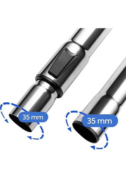 Vakum Süpürge Tüpü Teleskopik Tüp, 35MM Bağlantı Evrensel Boru, Çoğu Model Için Uygun, Vakum Süpürge Tüpü (Yurt Dışından) indirimleri