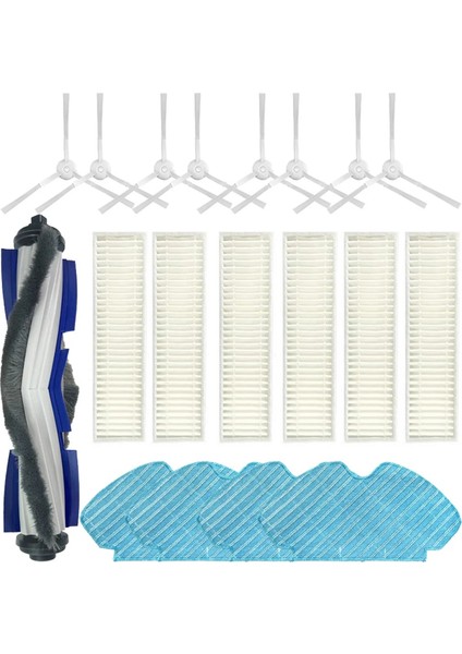 Tefal Explorer Serie Için Yedek Parçalar 60 RG7447 RG7455 RG7447WH RG7455WH Vakum Süpürge Yan Fırça Silindir Filtre Paçavraları (Yurt Dışından)