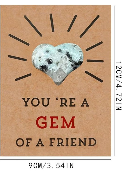 Sevgililer Günü Tebrik Kartı 12 Paket El Yapımı Tebrik Kartları Sevgililer Kartları Kalp Şekli Taşları (Yurt Dışından) indirimleri