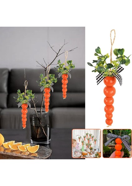 10PCS Ahşap Paskalya Havuç Asma Süs Diy Çelenk Kolye Boncuklar Mutlu Paskalya Partisi Ana Masa Dekorasyon Malzemeleri (Yurt Dışından) modelleri