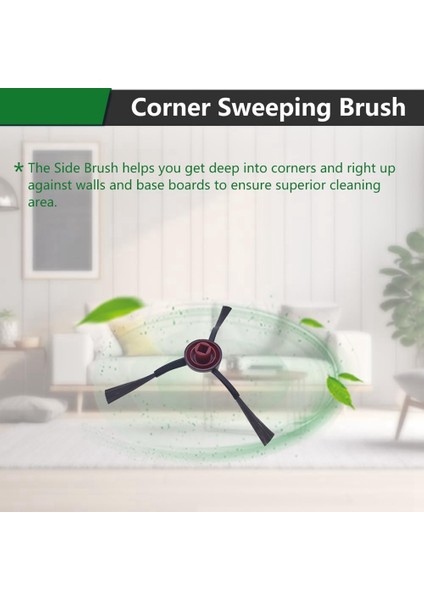 Ecovacs Için 17 Pcs Deebot N30 Omni / N30 Pro Omni Vakum Süpürge Parçaları Silin Silin Fırça Filtre Mop Kumaş Toz Torbası (Yurt Dışından) modelleri