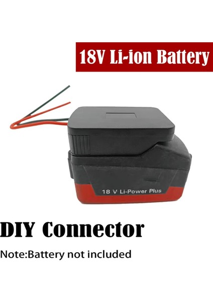 Adaptör Pil Adaptör Li-Ion Metabo 18V Çıkış Için Pil Konektör Dock 1 Parça 12 Awg Değiştirme Değiştirme (Yurt Dışından) modelleri