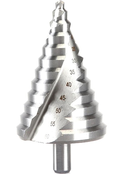 6-60MM Adım Matkap Bit Spiral Groove Pagoda Delik Metal Sayfası Koni Matkap Bit Üçgen Shank Adım Delik Açıcı Raybi (Yurt Dışından)