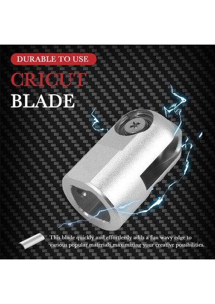 Maker/maker 3 Için Wavy Blade, Vinil Keser, Cricut Maker Kesme Makinesi Için Demir Açın (Yalnızca Blade Uçu) (Yurt Dışından) indirimleri