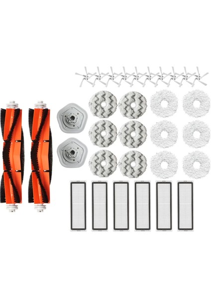 Xiaomi Dreame Bot W10 Aksesuarları Için W10 Pro Filtre Robot Elektrikli Süpürücü Yan Ana Fırça Mop Kumaş Değiştirme Parçaları (Yurt Dışından)