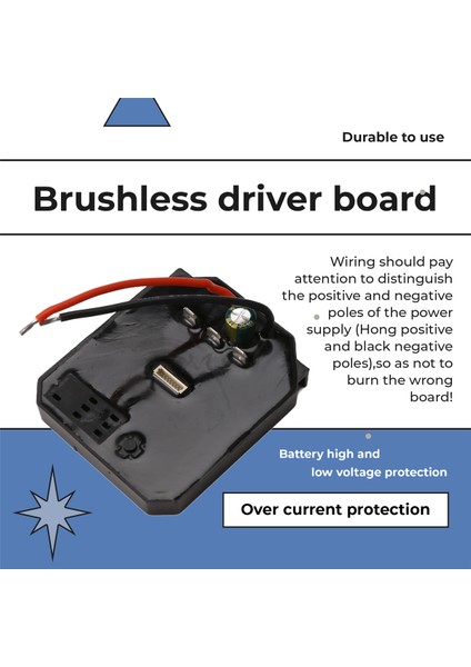Evrensel Fırçasız Elektrik Anahtarı Aksesuarları Kontrol Tahtası 18V Lityum Pil Denetleyicisi Hız Düzenlemesi (Yurt Dışından) indirimleri