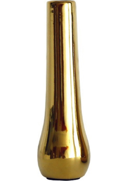 Nordic Home Office Desktop Dekorasyon Lüks Vazo Kaplamalı Altın Vazo Kurutulmuş Çiçek Vazo Seramik Vazo Modern Mini Vazo A (Yurt Dışından)