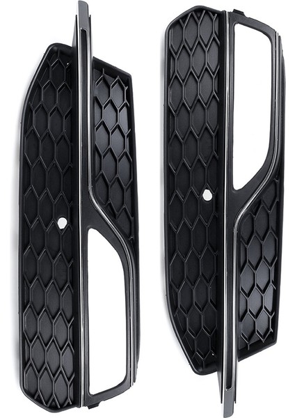 Araba Ön Sisli Izgara Kapağı Sis Lambası Izgara Çerçevesi Audi S3 A3 S-Line 2013-2017 8V3807682L 8V3807682G (Yurt Dışından) modelleri