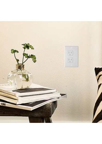 12 Paket Kendi Kendini Kapatan Elektrikli Çıkış Kapakları Çocuk Döşemeli Güvenlik Duvarı Soket Plakaları (Yurt Dışından) fırsatları