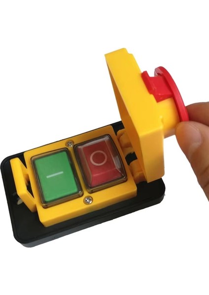 DZ05 7 Pın 400V IP55 Üç Fazlı Elektromanyetik Acil Durum Push Düğme Anahtarı (Yurt Dışından) fırsatları