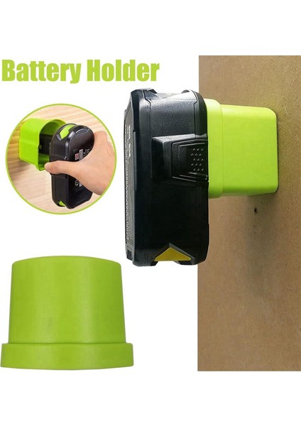 6pcs Ryobi Için Pil Tutucu 18V Duvara Montajlı Pil Montajlar Taşınabilir Li-Ion Pil Askı Pil Depolama Braketi (Yurt Dışından) modelleri