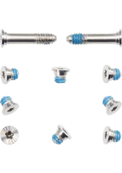 MacBook Air Için 10 Set/lot Alt Vidalar Vida 11 Inç 13 Inç A1369 A1370 A1465 A1466 Alt Kılıf Vidaları (Yurt Dışından)