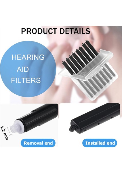 Işitme Cihazı Balmumu Korumaları, Widex ve Dirençli Balmumu Tuzakları Net Temizlik Kiti Aksesuarı Duyar ve Net Işitme Cihazı Duyma 5 Set (Yurt Dışından) fırsatları