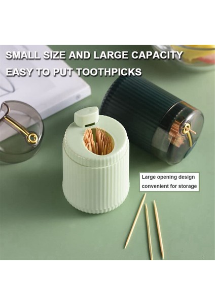 3 Adet Otomatik Kürdan Dağıtım, Push Tipi Kürdan Saklama Kutusu Kürdan, Yeni Kürdan Tutucu Dağıtıcı (Yurt Dışından) indirimleri