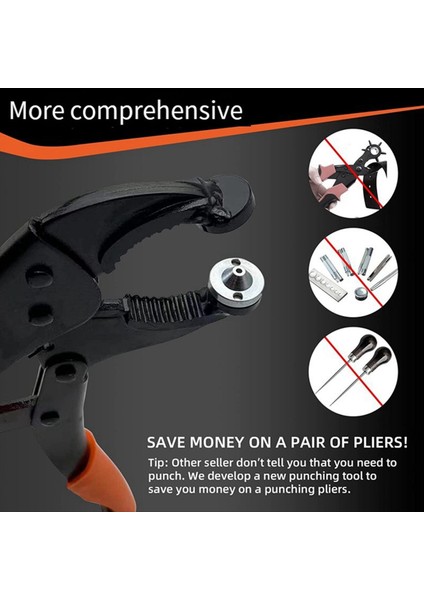 Deri Çıtçıt ve Dikiş Için Üç Kalıp ile Ağır Hizmet Tipi Snap Bağlantı Elemanı Pensesi Ayarlanabilir Alet Pensesi (Yurt Dışından) fiyatları