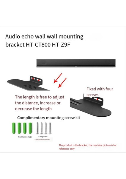 Sony HT-CT800 HT-Z9F Hoparlörler Duvar Montaj Braketleri Değiştirme Stand Braketleri Hoparlörler Yerine (Yurt Dışından) fiyatları