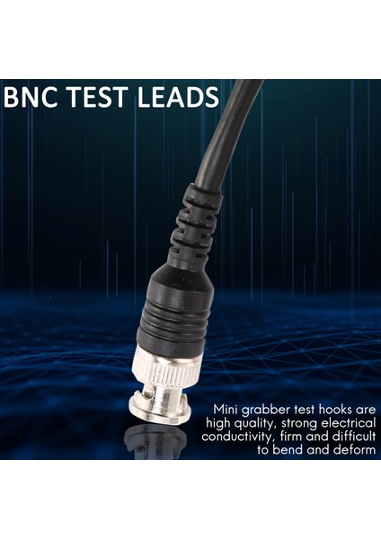Osiloskop Probları Bnc&#39;den Timsah Timsah Klipsleri Bnc&#39;den Mini Kanca Kurşunları Bnc&#39;ye Çift Istifleme Muz Erkek Fiş Kablosu (Yurt Dışından) modelleri