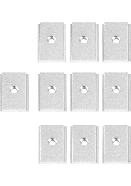 M6 T-Track Sürgülü Kayma Somun Alüminyum Alaşım T Yuva Somunu Ahşap Işleme Aracı Için Somun Vidalı Yuva Düzeltme 10 Pccs (Yurt Dışından)