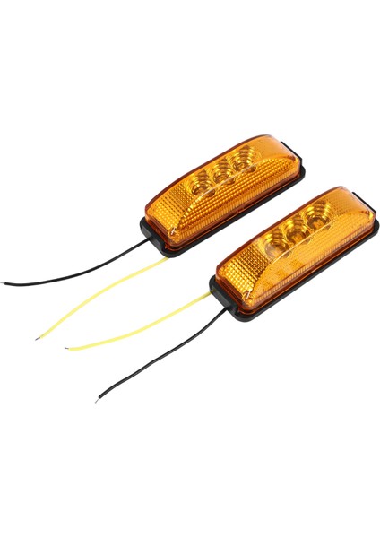 2 Adet 3.9 Inç 3 Leds Kamyon Römorku Ön Arka Yan Işaretleyici Işık Göstergesi Lamba Kaya Işığı Römork Için Kaya Işığı (Yurt Dışından) fiyatları
