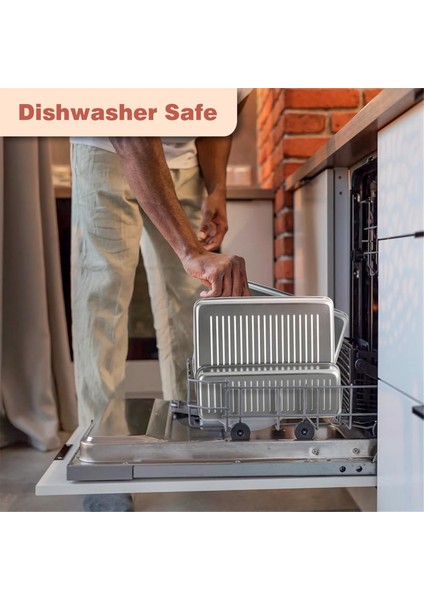 Buzdolabı Için 2pcs Pastırma Kabı, Paslanmaz Çelik Hava Geçirmez Et Depolama Pastırma Kaleci, Saklama Kabı (Yurt Dışından) fiyatları