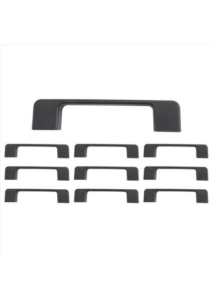 10 Adet Mobilya Dolabı Düğmeleri Için Siyah Kulplar ve Mutfak Tutamakları Çekmece Düğmeleri Dolabı 96MM Çekiyor (Yurt Dışından) fırsatları