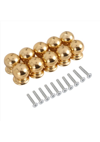 10 Adet Dolap Düğmeleri Yuvarlak Top Düğmeleri Banyo Dolap Topuzları Şifoniyer Düğmeleri, Mutfak Altın Için Modern Dolap Donanımı (Yurt Dışından) fiyatları