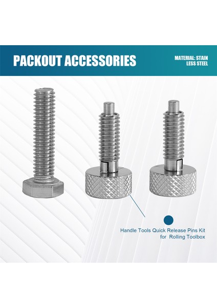 Araçları Hızlı Çıkarma Pimleri Kiti Paket Rolling Araç Kutusu Için (Yurt Dışından) fırsatları