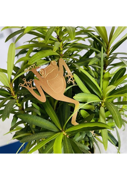 6pcs Saksı Bitki Hayvan Dekorasyon Hayvanların Simülasyonu Metal Heykel Süsleri Bahçe Tencereleri Dekorasyonlar (Yurt Dışından) fiyatları