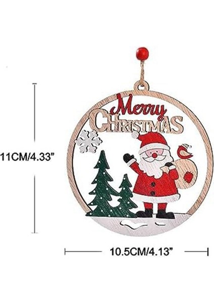 Ahşap Asma Noel Süsleri Içi Boş Ahşap Kesim Yuvarlak Ren Geyiği Ağacı Ahşap Süsler Rustik Tatil Ahşap Etiketi (Yurt Dışından) fiyatları