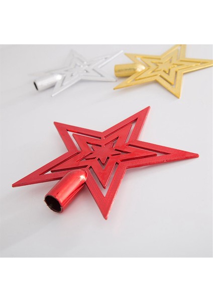 30PCS Yıldız Asma Tatil Dekoratif El Sanatları 5 Nolu Yıldız Asma Dekorasyon Kolye Pentagram Çelenk Aksesuarları (Yurt Dışından) fiyatları